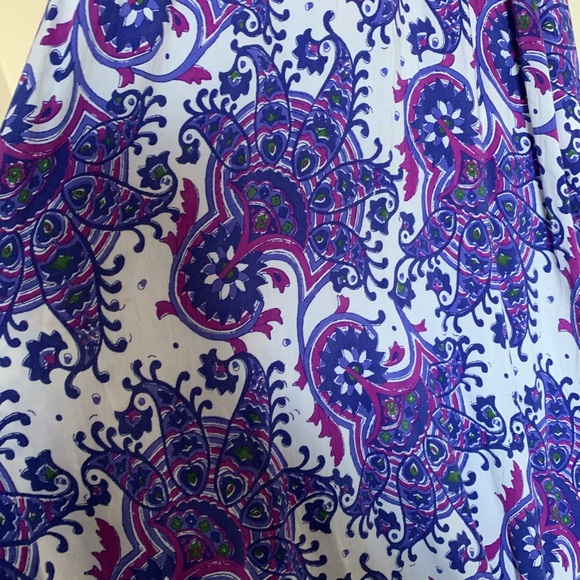 Michael Michael Kors Purple Paisley Kimono Maxi - Picture 5 of 8